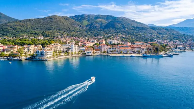 Porto Montenegro. Tivat city, Montenegro