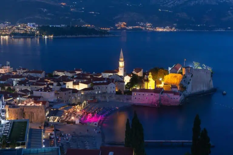 Saint Ivan and Holy Trinity churches in Old Town budva